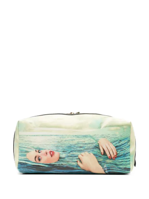 Seletti Toilerpaper Seagirl wash bag