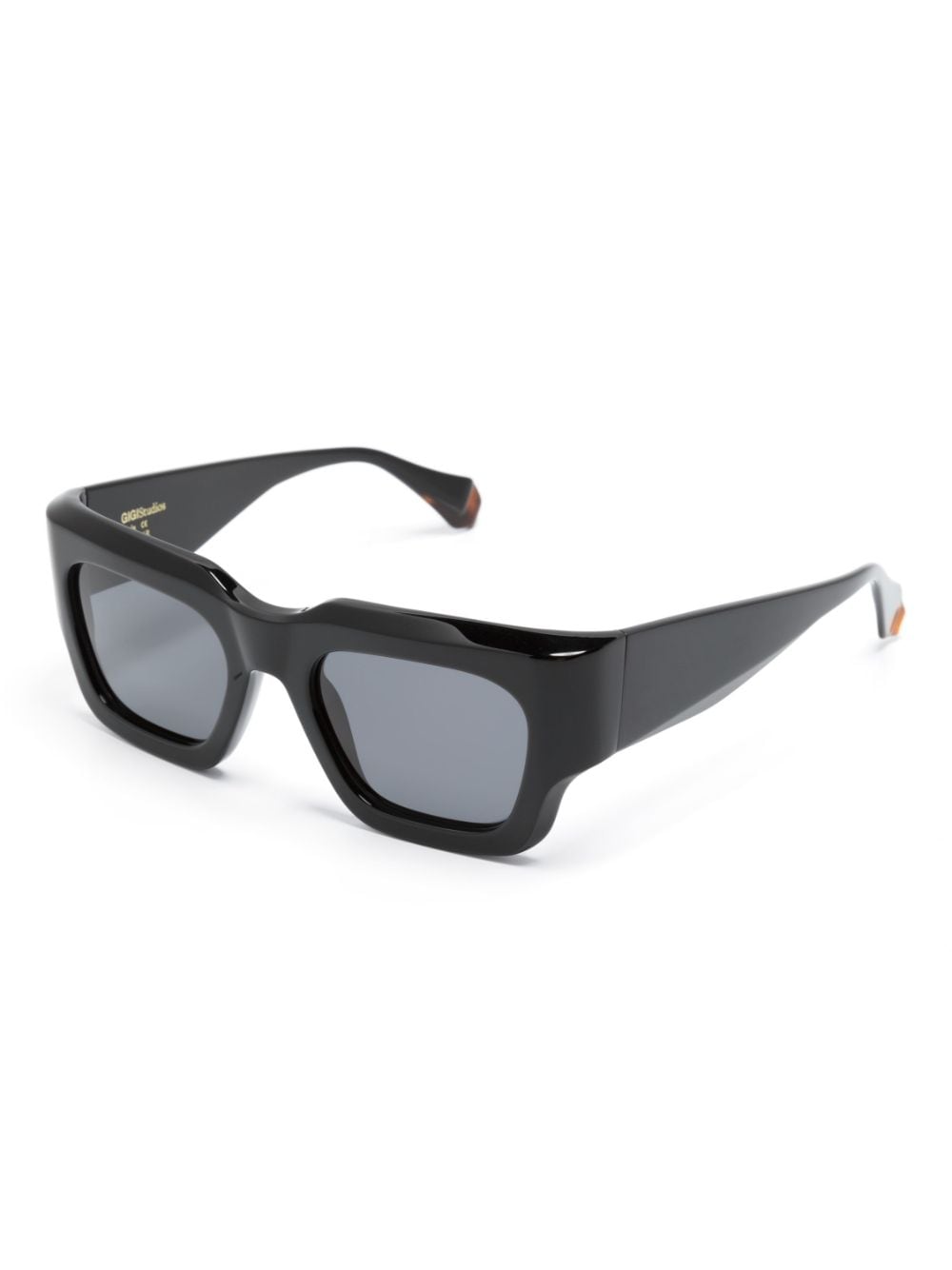 Shop Gigi Studios Square-frame Sunglasses In Black