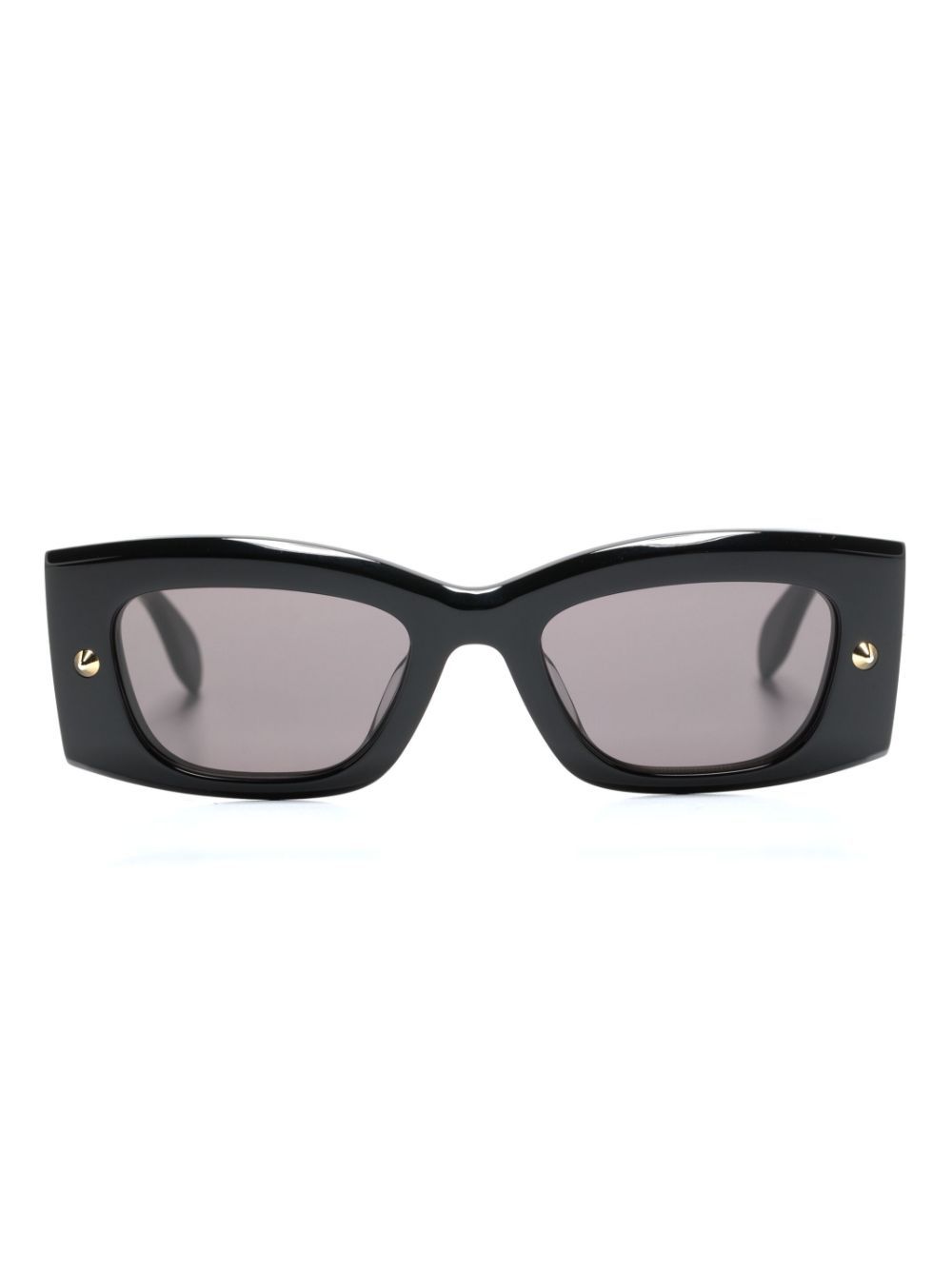 Alexander McQueen Eyewear Spike Studs rectangle-frame sunglasses Men