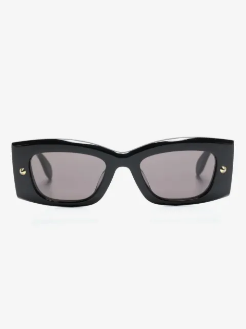 Alexander McQueen Eyewear Spike Studs rectangle-frame sunglasses 