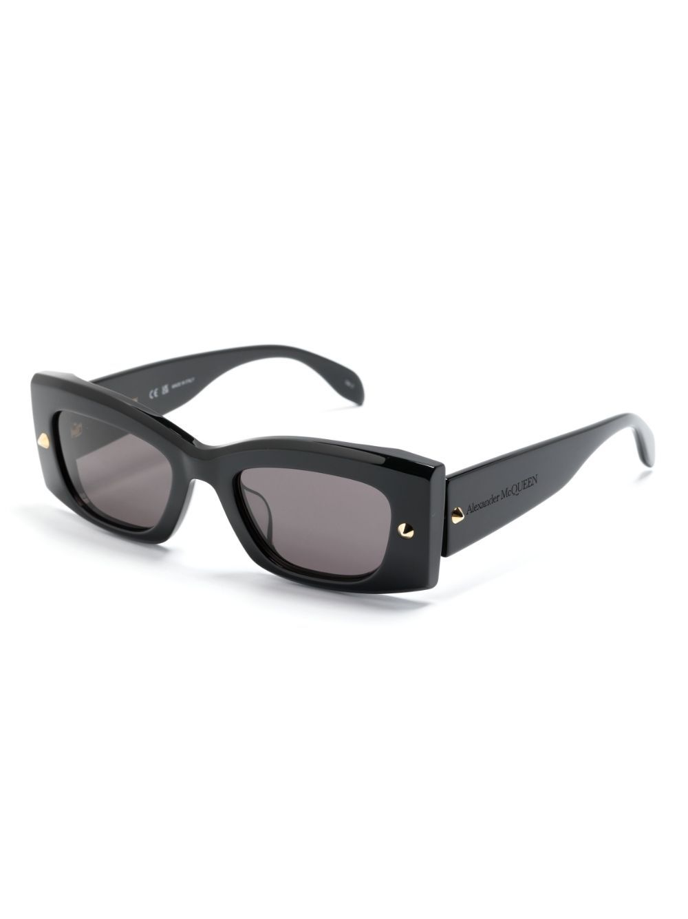 Alexander McQueen Eyewear Spike Studs rectangle-frame sunglasses Men