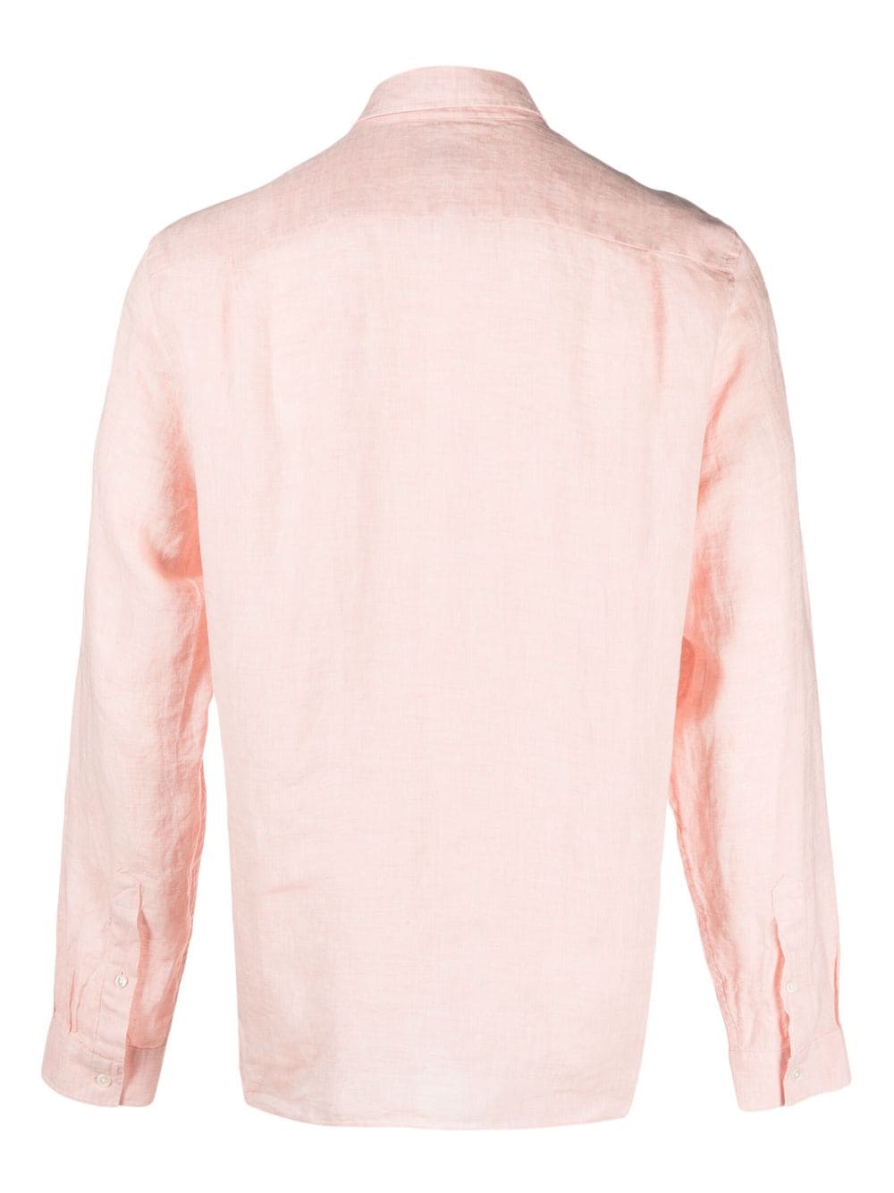 Lacoste Overhemd met geborduurd logo - Roze