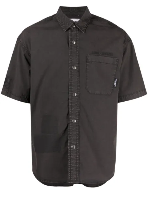 izzue camisa con logo bordado