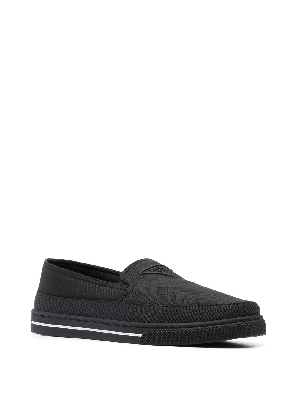 Prada Slip-on sneakers - Zwart