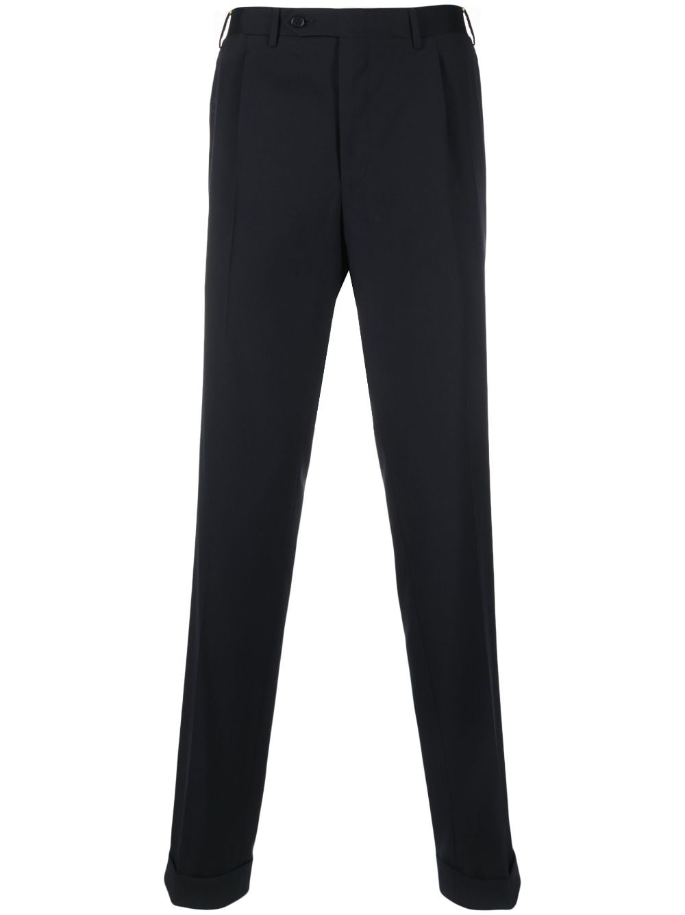 Canali Straight pantalon Blauw