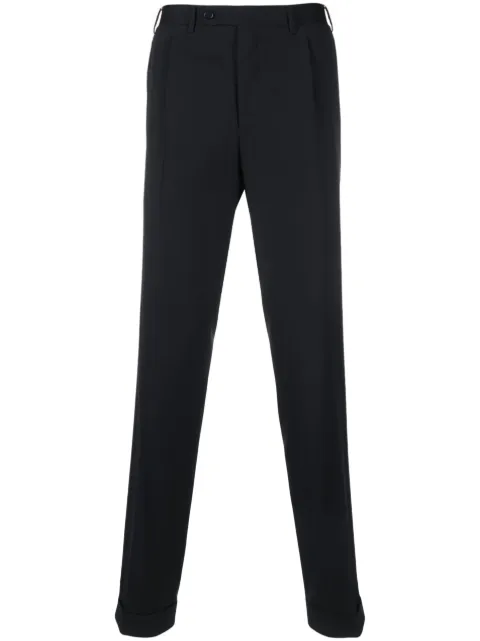 Canali straight-leg wool tailored trousers