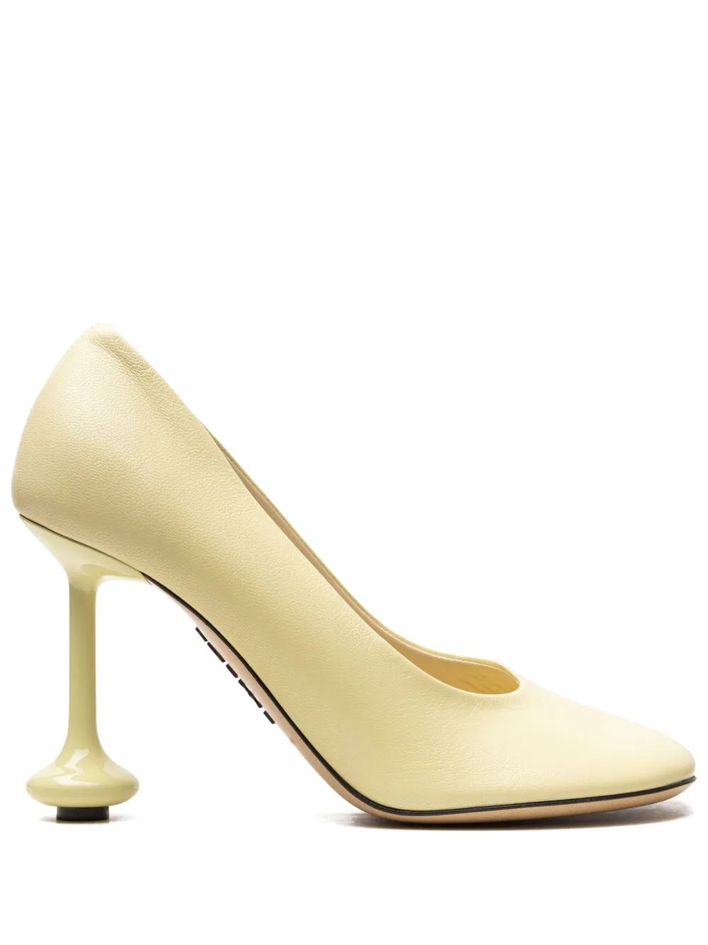Loewe Toy 90mm Sculpted-heel Pumps In Neutrals