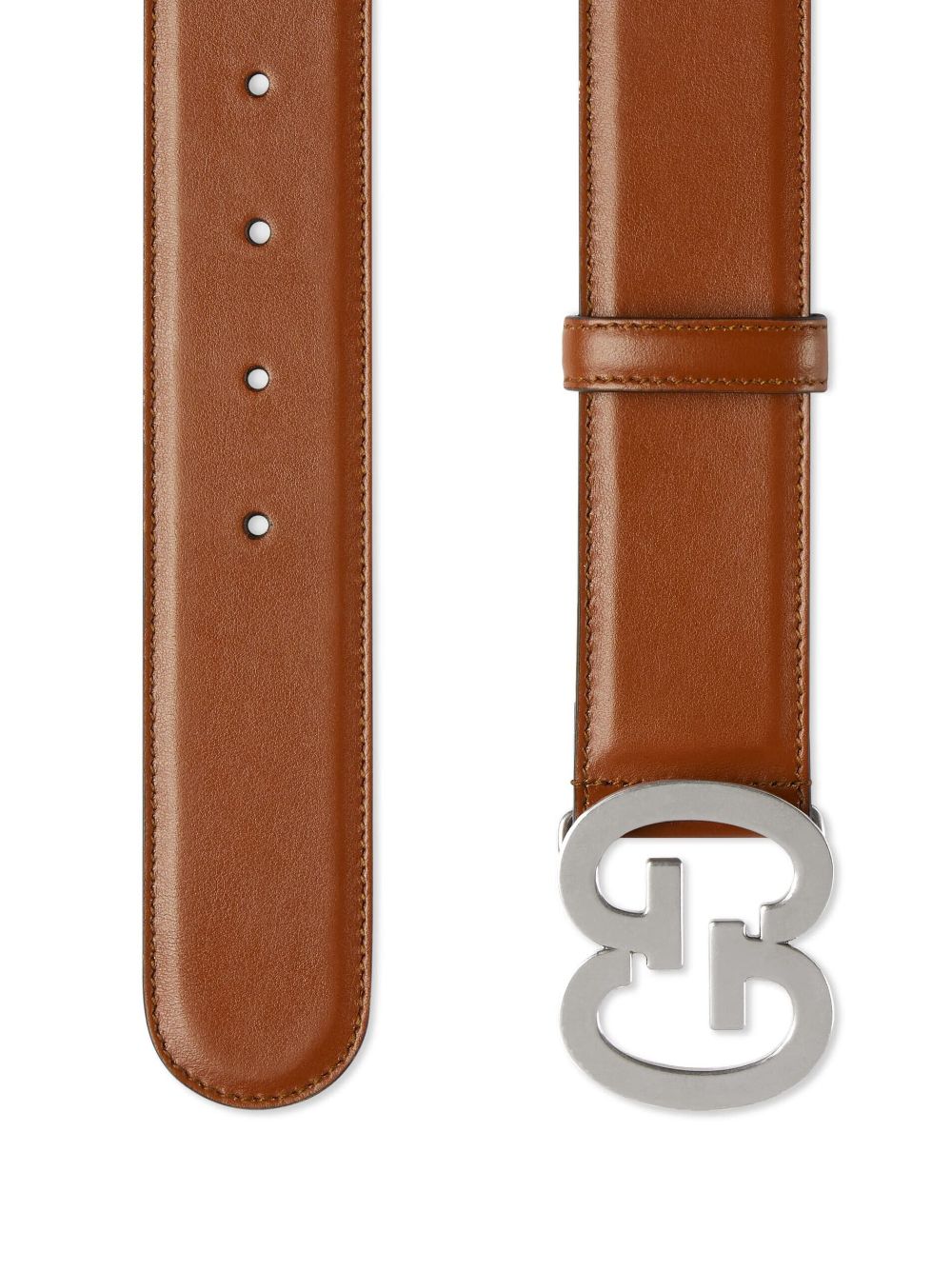 Image 2 of Gucci GG buckle leather belt