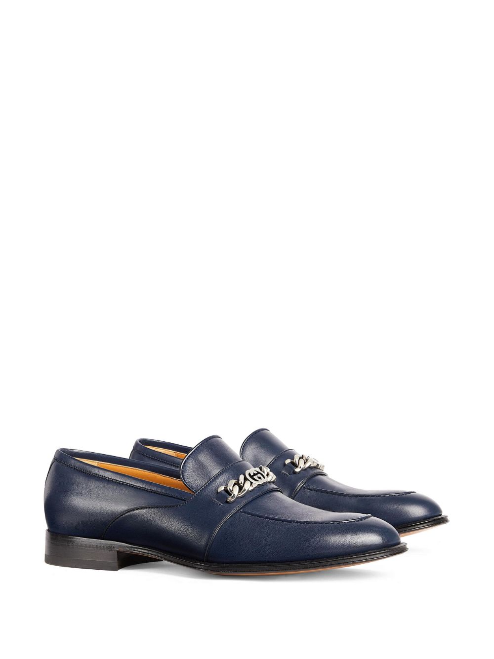 Gucci Loafers met GG-logo - Blauw