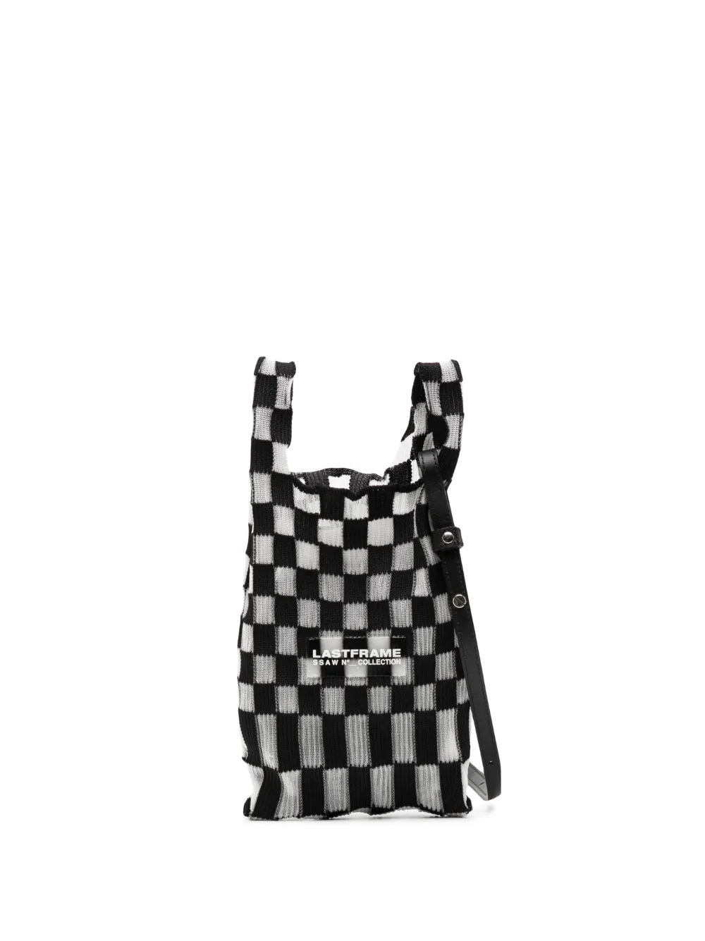 LASTFRAME mini Ichimatsu Market bag
