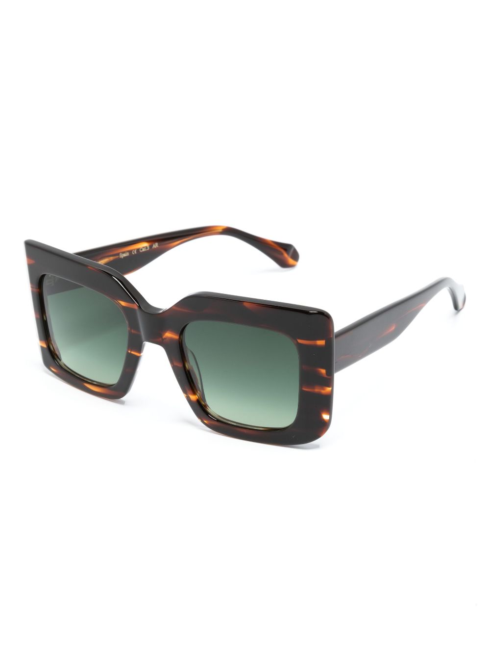 GIGI STUDIOS Dorothea square-shape sunglasses - Brown