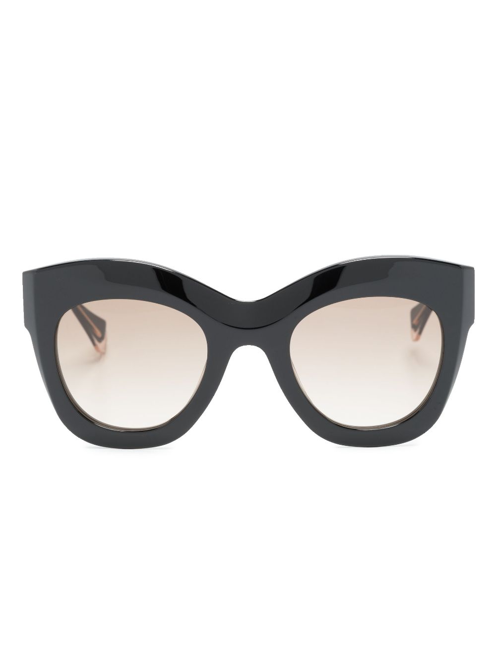 Gigi Studios Cat-eye-frame Sunglasses In Black
