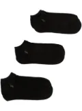 Polo Ralph Lauren set-of-three low-cut socks - Black