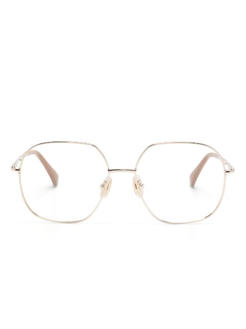 Max Mara Eyewear oversized geometric-frame glasses Women