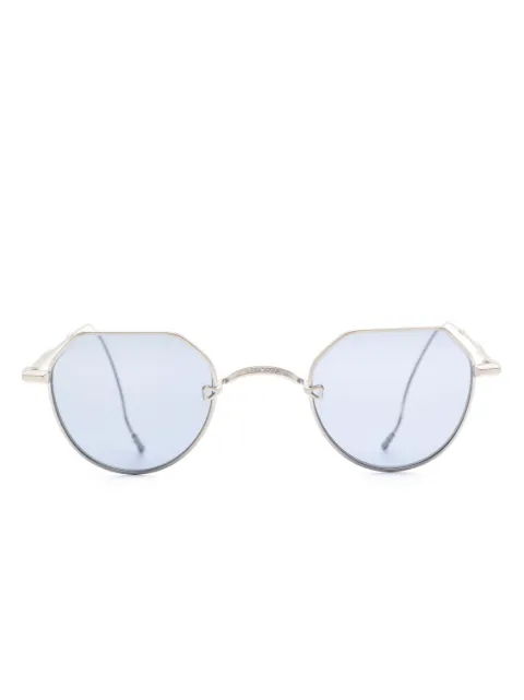Matsuda heart-motif pilot-frame sunglasses