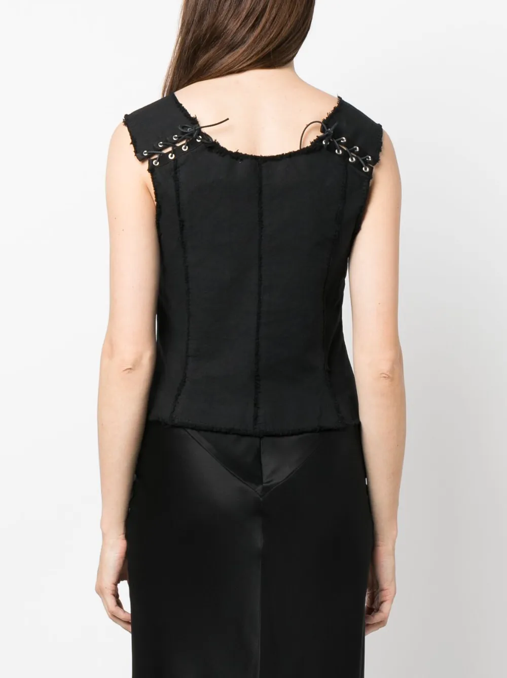 OUR LEGACY Tough raw-cut Sleeveless Top - Farfetch