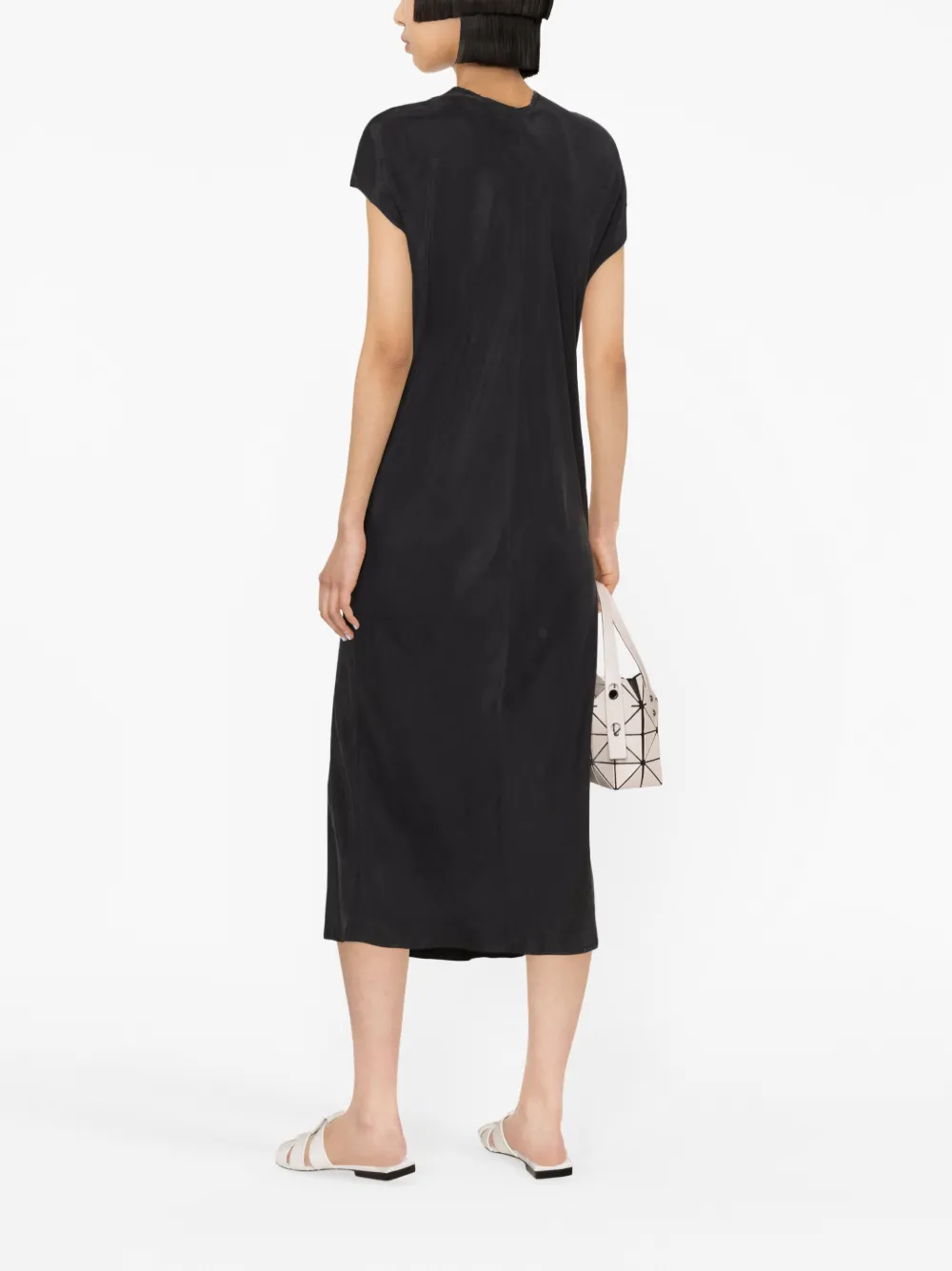 Kristensen Du Nord V-neck Cotton Midi Dress - Farfetch