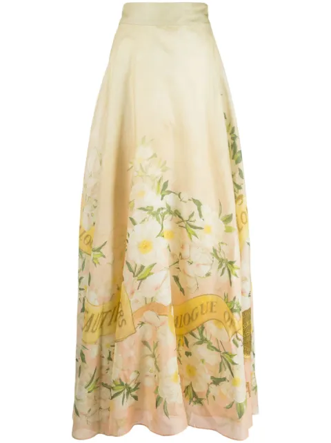 ZIMMERMANN vestido largo Coaster