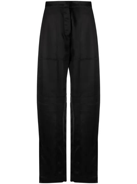 Jil Sander raka byxor med hög midja