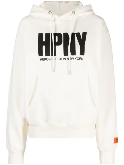 Hoodie à logo imprimé - Heron Preston - Modalova