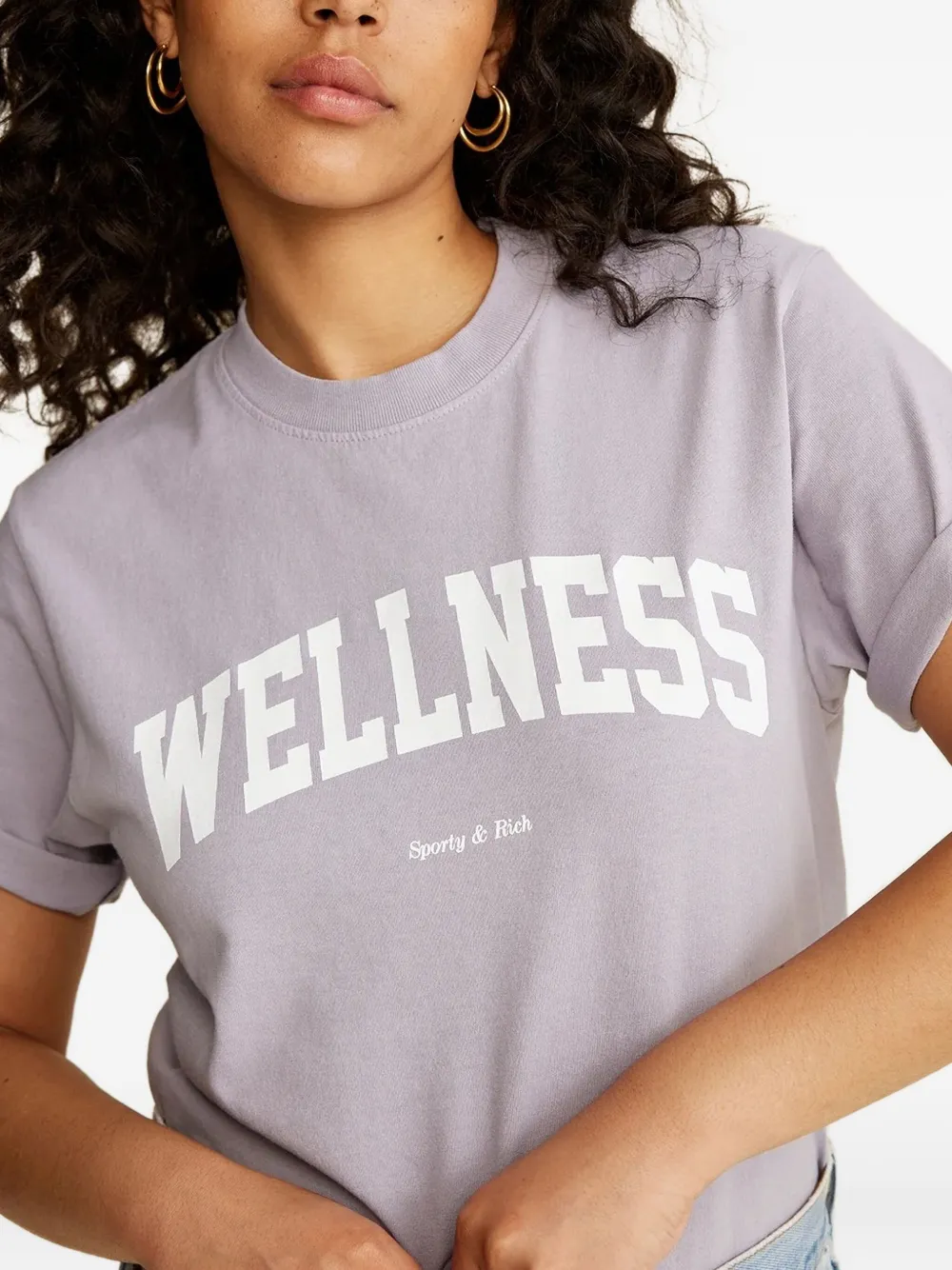 Sporty & Rich letter-print T-shirt | T-Shirts | Image 2