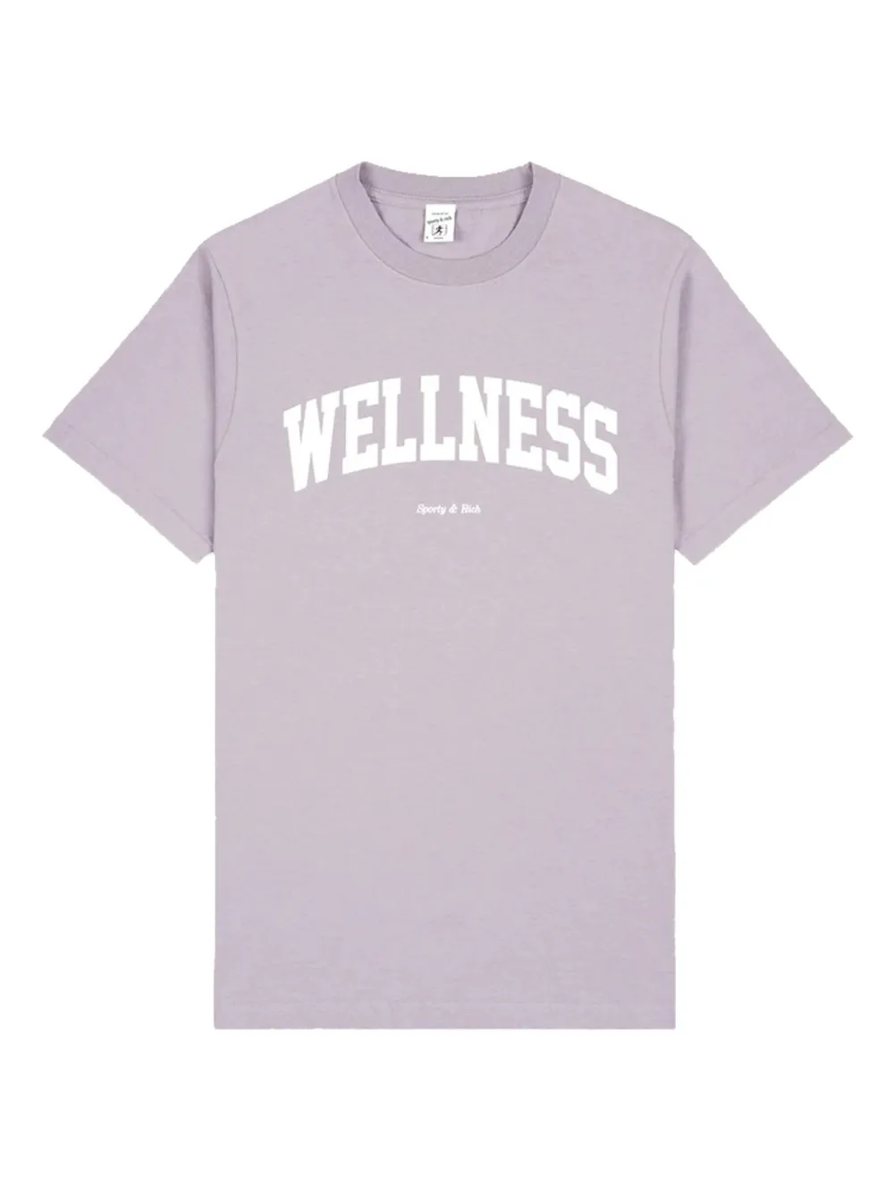 Sporty & Rich letter-print T-shirt | Violett | Image 1