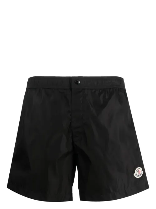 Short de bain à patch logo - Moncler - Modalova