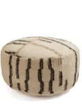 Soho Home Mallaig round floor cushion - Neutrals