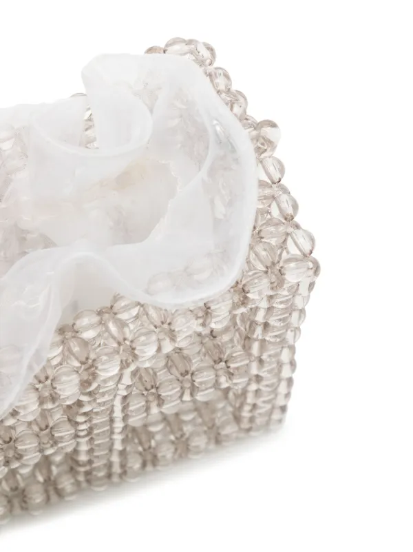 0711 Tekla Bucket Bag | White | FARFETCH GE