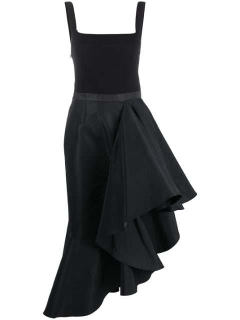 Alexander McQueen asymmetric mididress