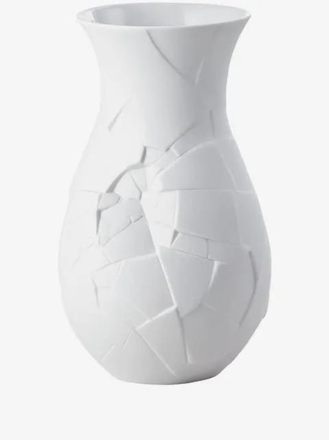 Rosenthal Phases Vase mit Risseffekt