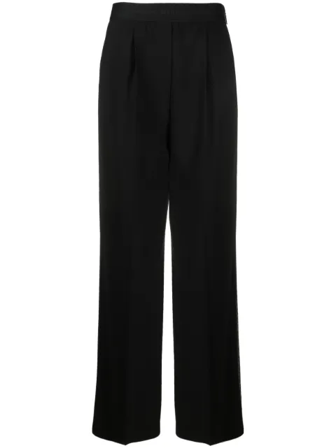 MSGM pantalon ample à taille haute