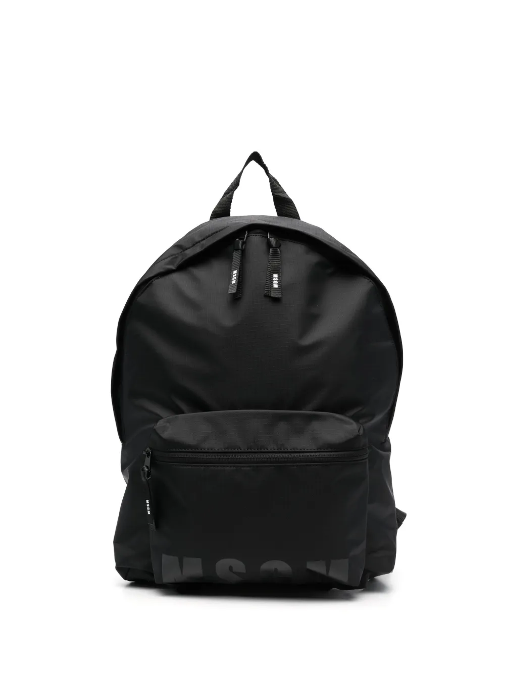 MSGM logo-print tonal backpack | Black | Image 1