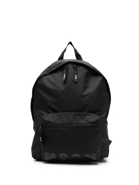 MSGM logo-print tonal backpack