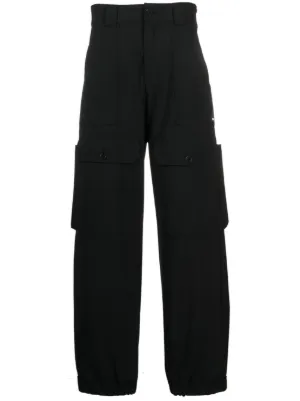 MSGM Wide Leg Pants for Men - Shop Now on FARFETCH