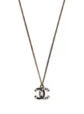 CHANEL Pre-Owned 2007 CC faux-pearl necklace - Gold