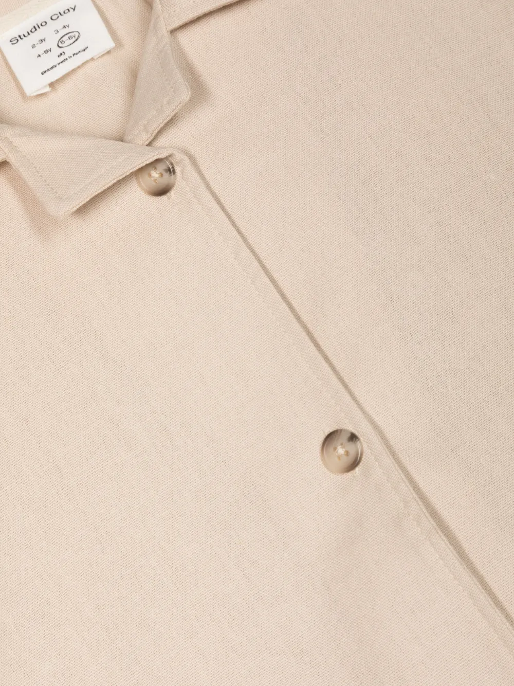  Studio Clay Short-sleeve Buttoned Shirt - Neutrals 