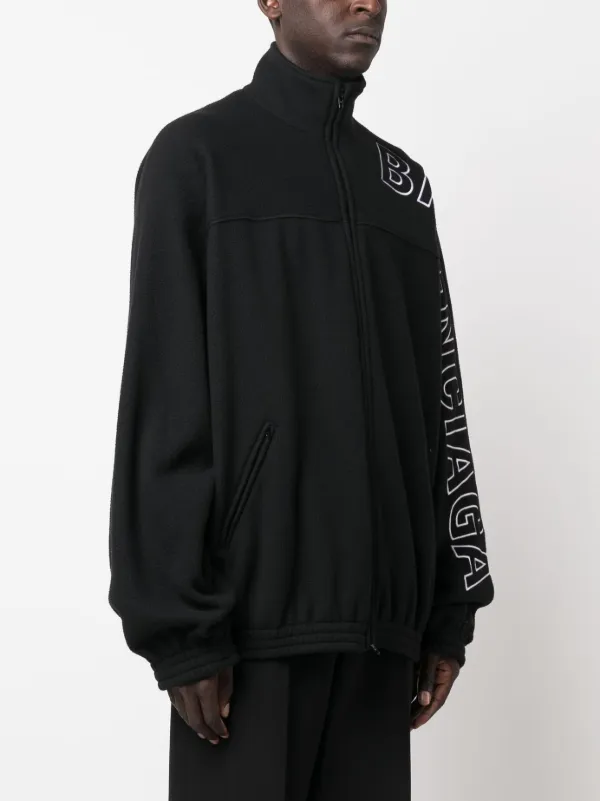 Balenciaga logo-print Track Jacket - Farfetch