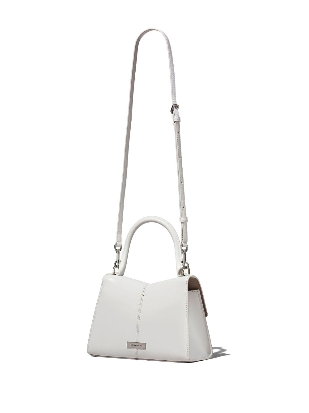 Shop Marc Jacobs The St. Marc Top-handle Bag In White