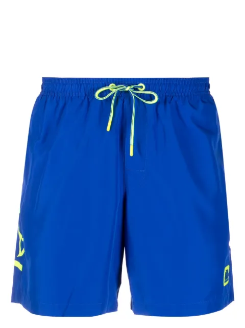 Sundek logo-patch elasticated swim shorts