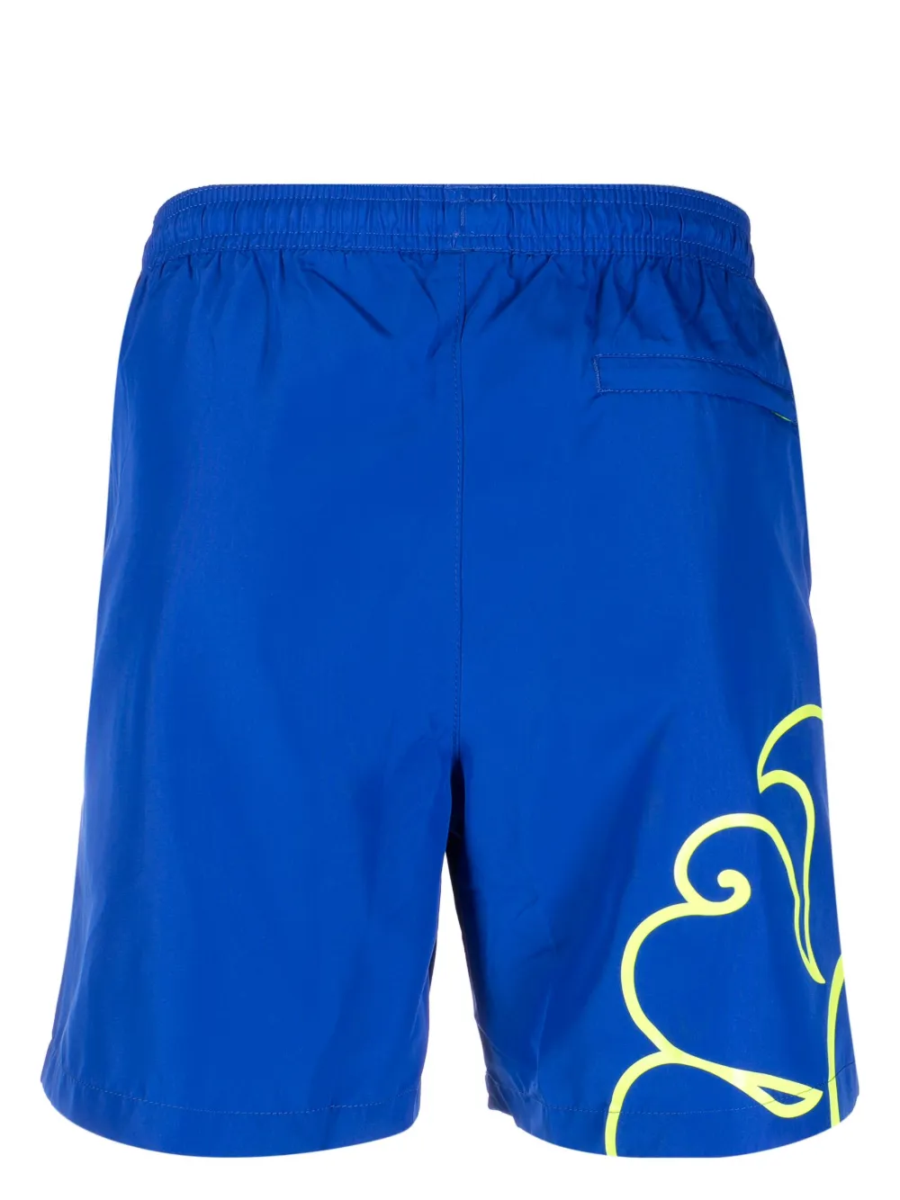 Shop Sundek Logo-patch Elasticated Swim Shorts In Blue