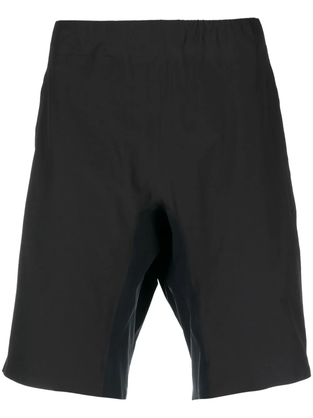 Shop Veilance Low-rise Tailored Shorts In Black