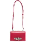 Alexander McQueen mini Jewelled shoulder bag - Red