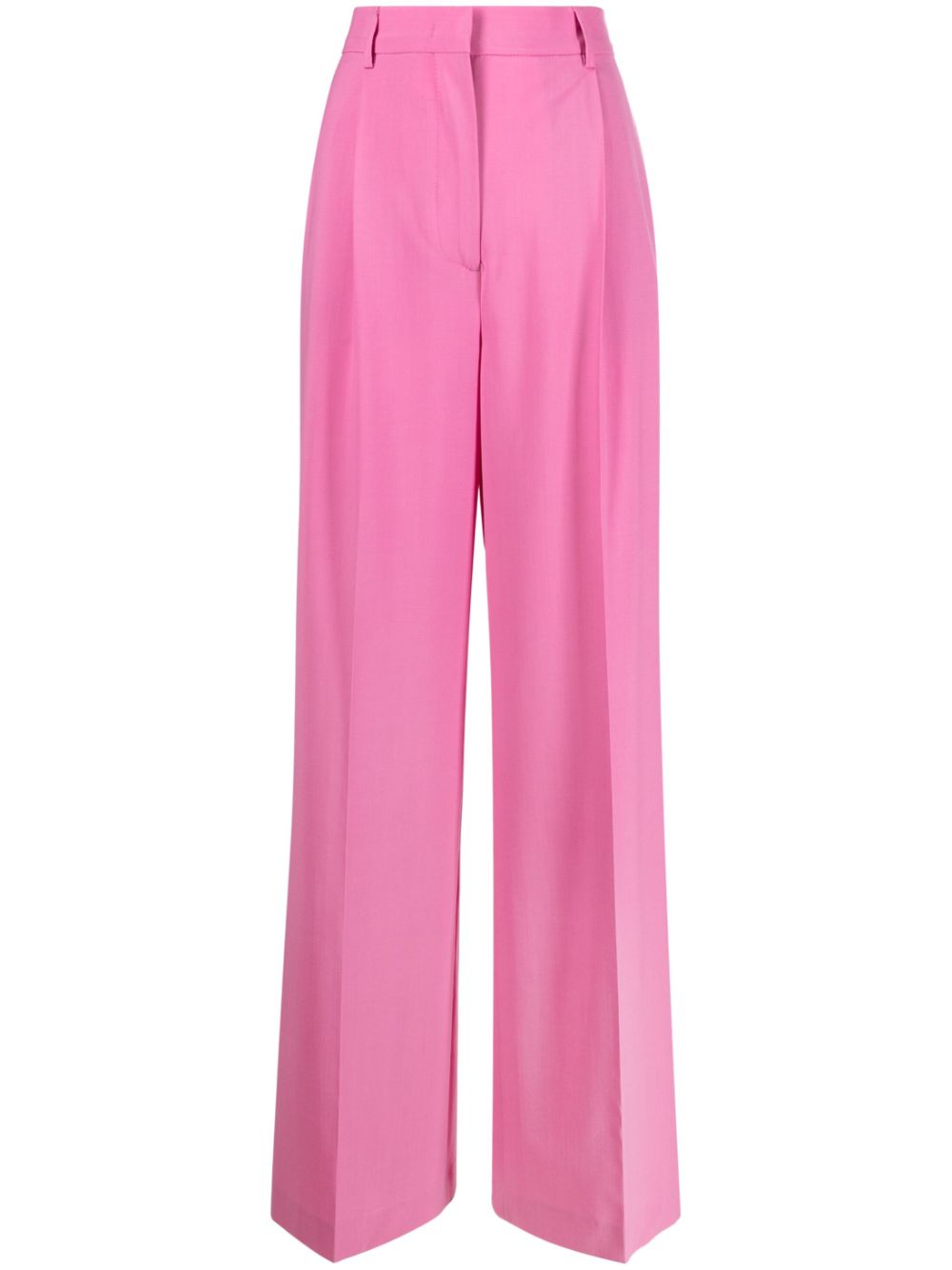 MSGM high-waisted wide-leg Trousers - Farfetch