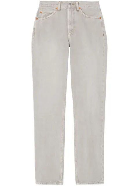 RE/DONE 70s Stove Pipe high-rise slim-cut jeans 