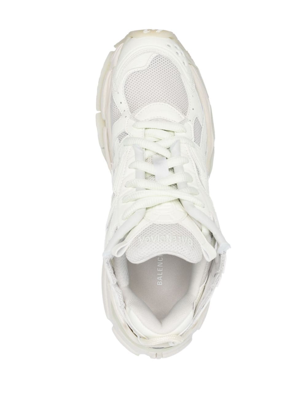 Shop Balenciaga Runner Glow-in-the-dark Sneakers In 白色