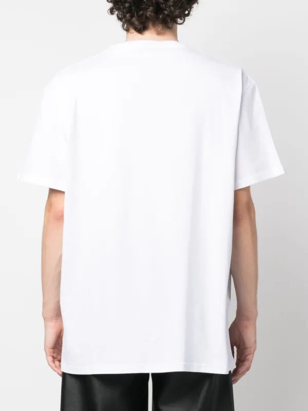 Alexander McQueen skull-print Cotton T-shirt | White | FARFETCH