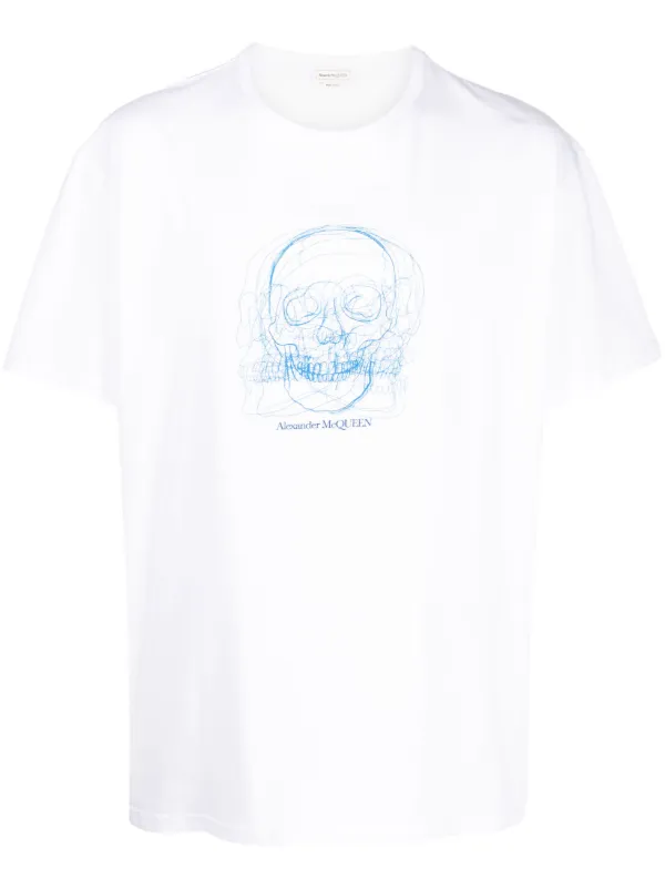 alexander mcqueen skull t shirt