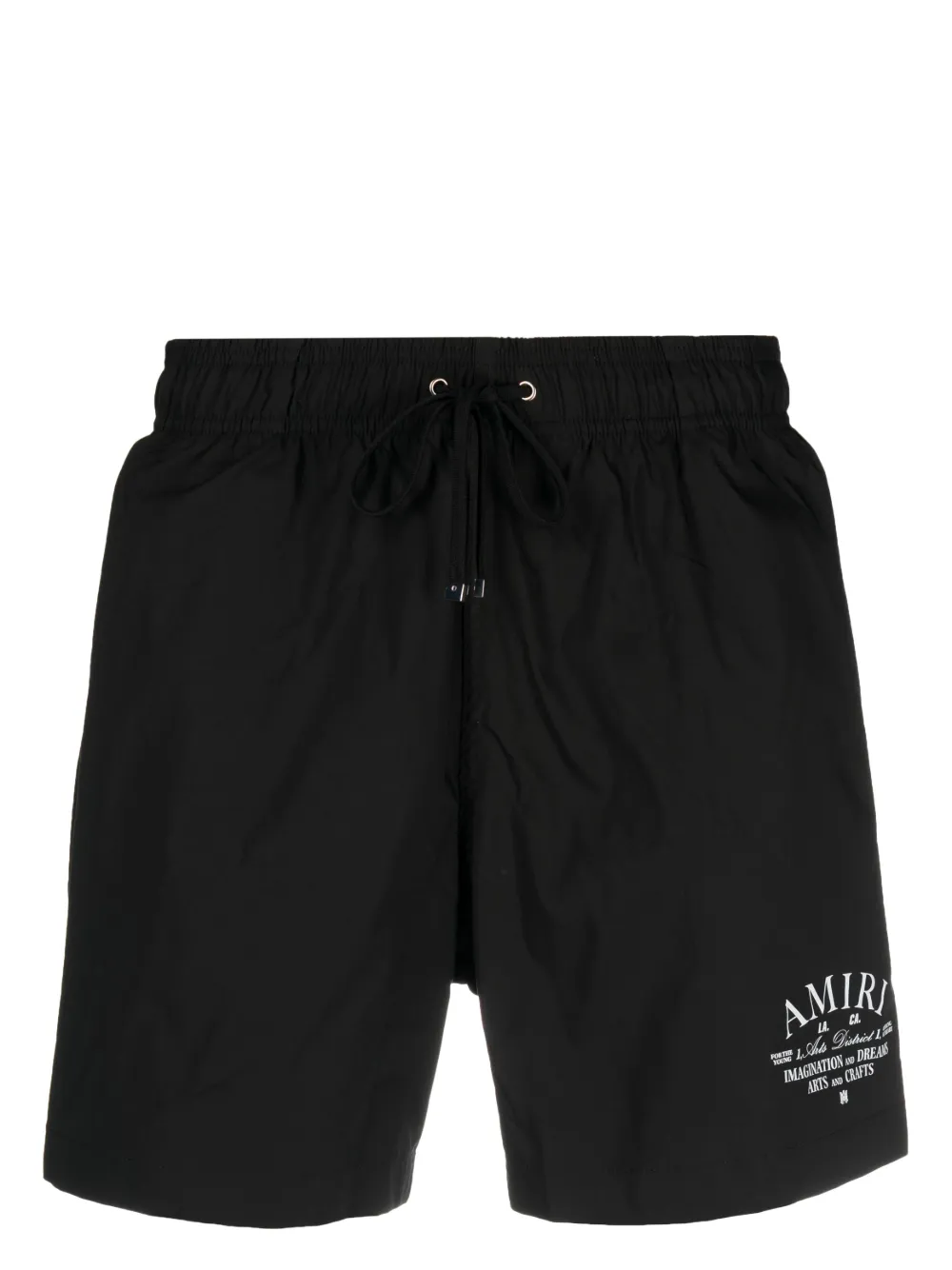 AMIRI logo-print swim shorts | Black | Image 1
