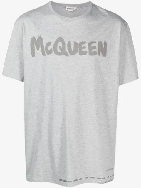 Alexander McQueen T-Shirt mit Logo-Print